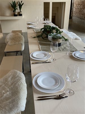 The great Barn dining area